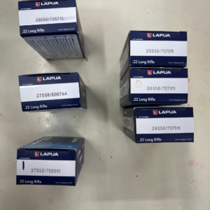 Lapua Center-X Boxes of 50